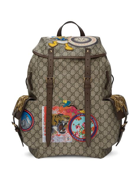 gucci donald backpack|Gucci Donald Duck Backpack Beige .